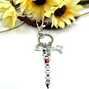 Be Kind ❤️ Keychain Charm